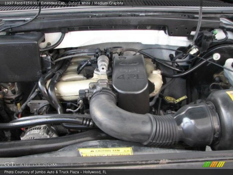  1997 F150 XLT Extended Cab Engine - 4.2 Liter OHV 12 Valve V6