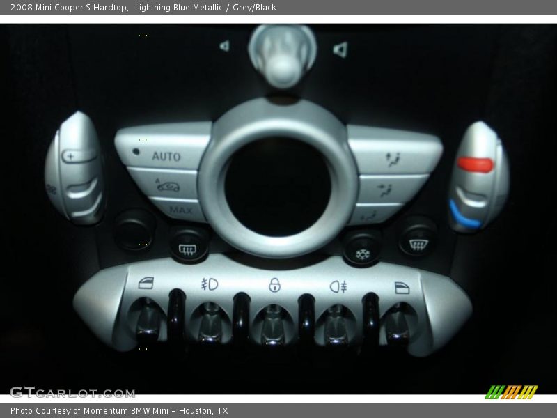 Lightning Blue Metallic / Grey/Black 2008 Mini Cooper S Hardtop