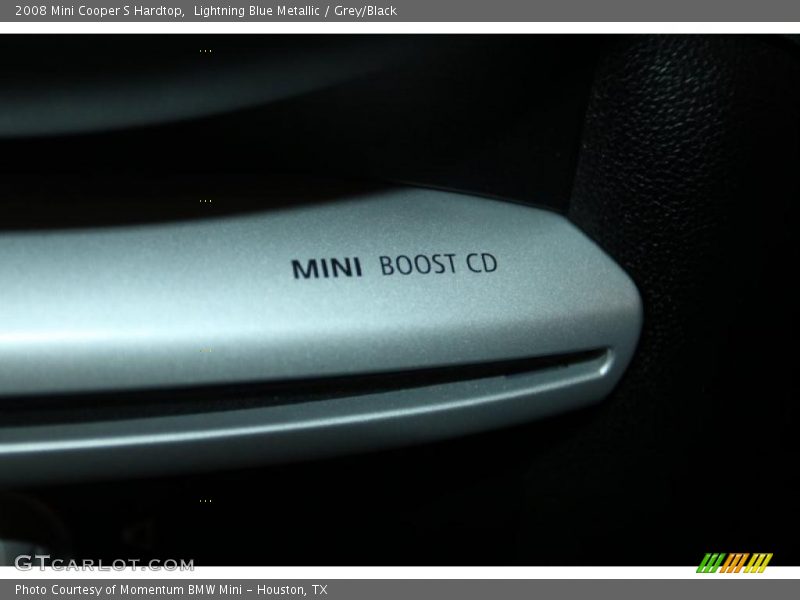 Lightning Blue Metallic / Grey/Black 2008 Mini Cooper S Hardtop