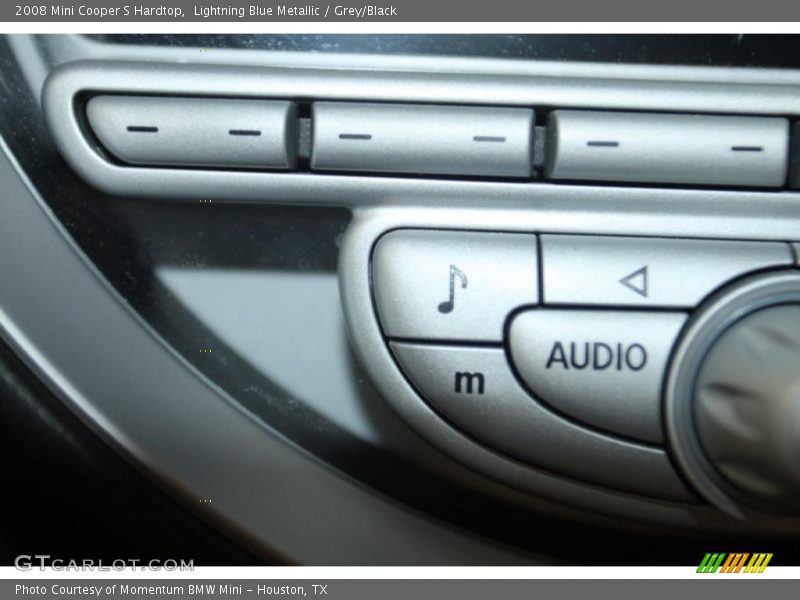 Lightning Blue Metallic / Grey/Black 2008 Mini Cooper S Hardtop