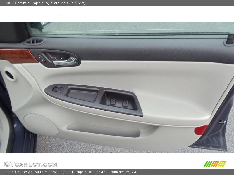 Slate Metallic / Gray 2008 Chevrolet Impala LS