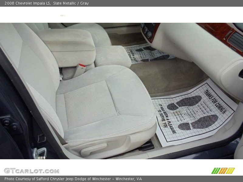 Slate Metallic / Gray 2008 Chevrolet Impala LS