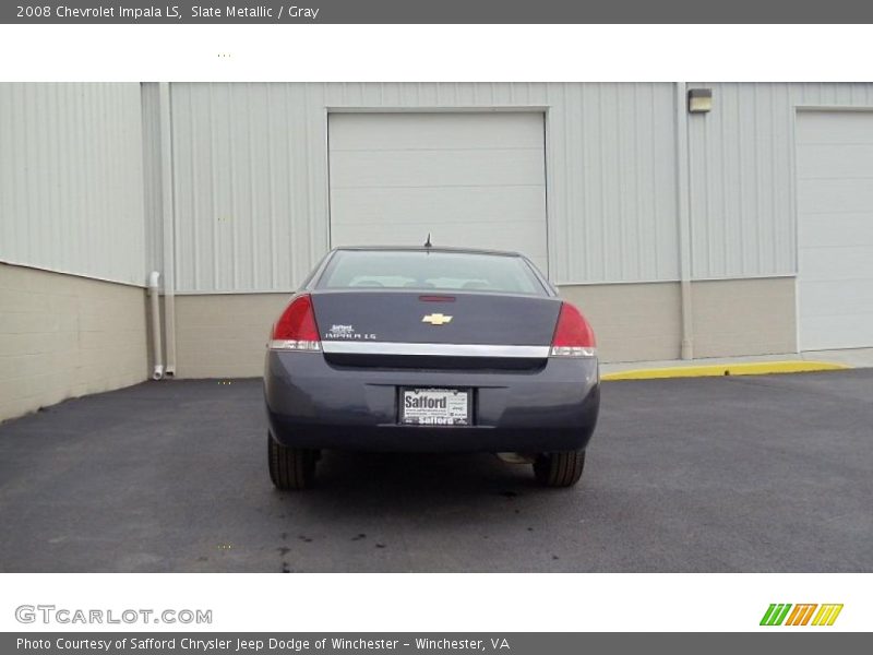 Slate Metallic / Gray 2008 Chevrolet Impala LS
