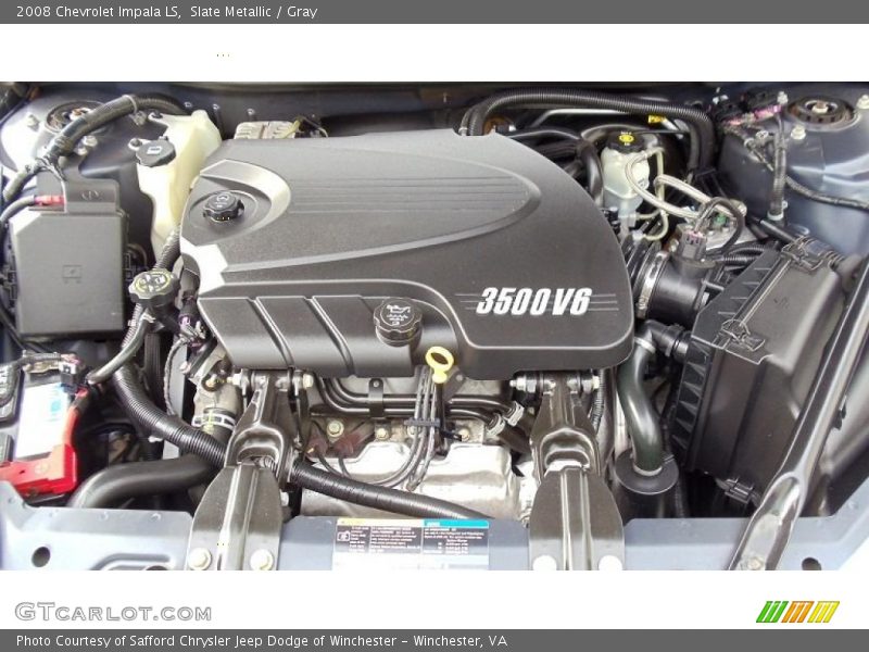 Slate Metallic / Gray 2008 Chevrolet Impala LS