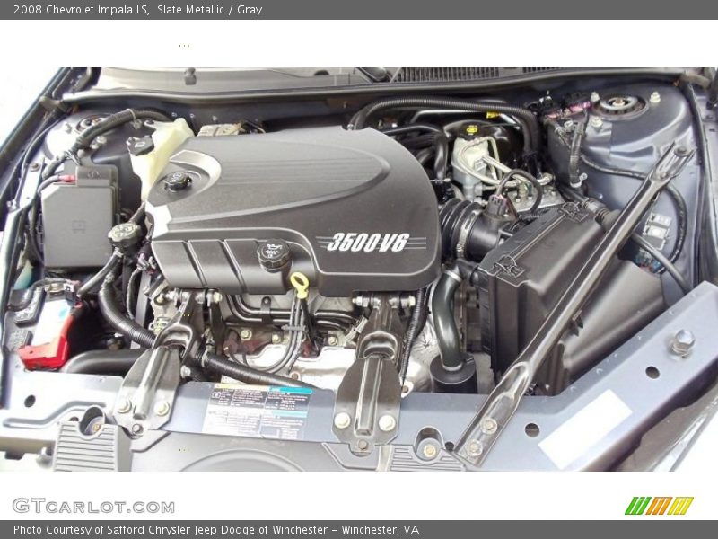 Slate Metallic / Gray 2008 Chevrolet Impala LS