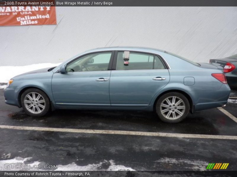 Blue Mirage Metallic / Ivory Beige 2008 Toyota Avalon Limited
