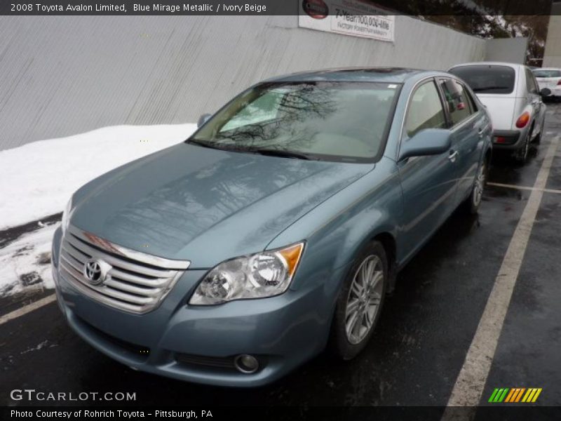 Blue Mirage Metallic / Ivory Beige 2008 Toyota Avalon Limited