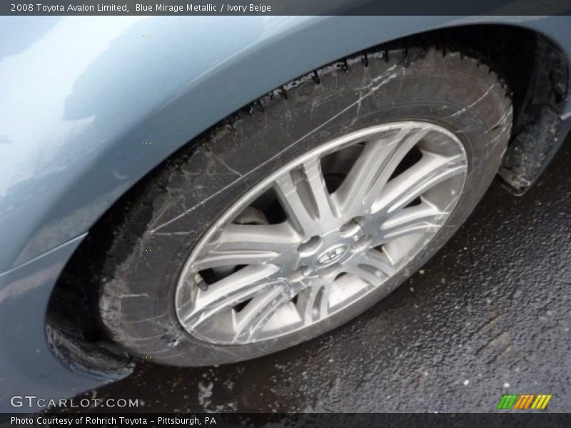 Blue Mirage Metallic / Ivory Beige 2008 Toyota Avalon Limited