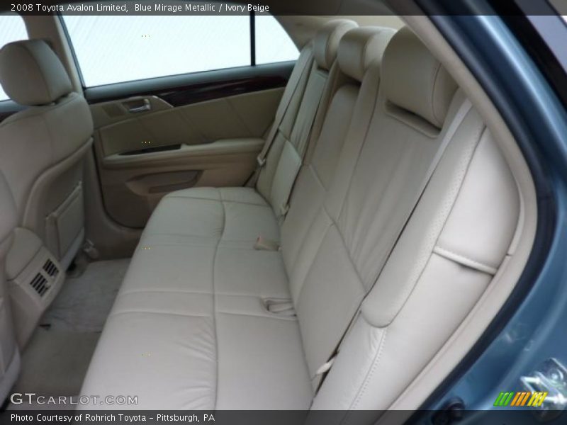 Blue Mirage Metallic / Ivory Beige 2008 Toyota Avalon Limited