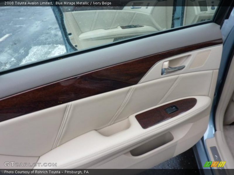Blue Mirage Metallic / Ivory Beige 2008 Toyota Avalon Limited