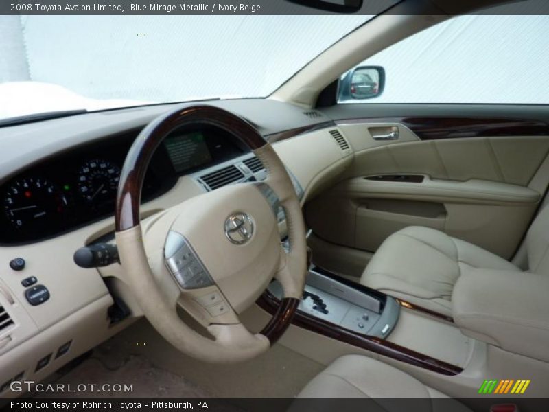 Blue Mirage Metallic / Ivory Beige 2008 Toyota Avalon Limited