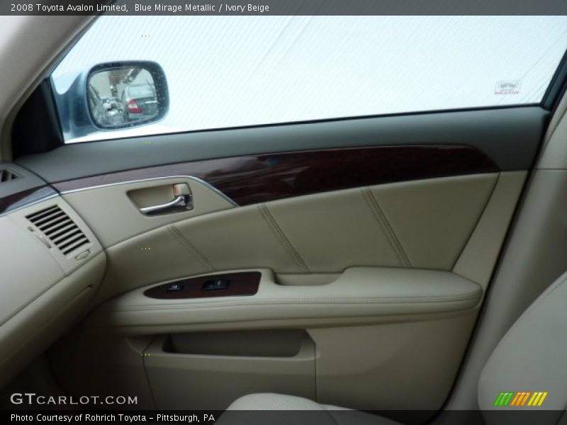 Blue Mirage Metallic / Ivory Beige 2008 Toyota Avalon Limited