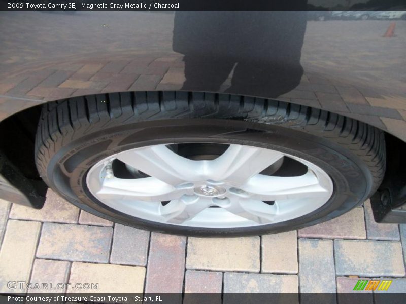 Magnetic Gray Metallic / Charcoal 2009 Toyota Camry SE
