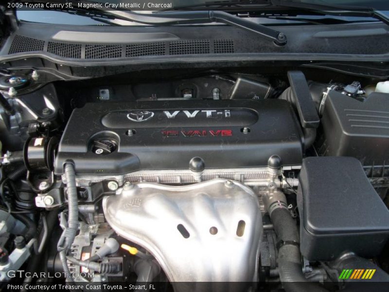 Magnetic Gray Metallic / Charcoal 2009 Toyota Camry SE
