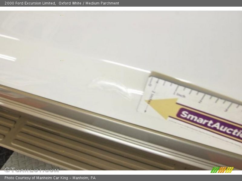 Oxford White / Medium Parchment 2000 Ford Excursion Limited