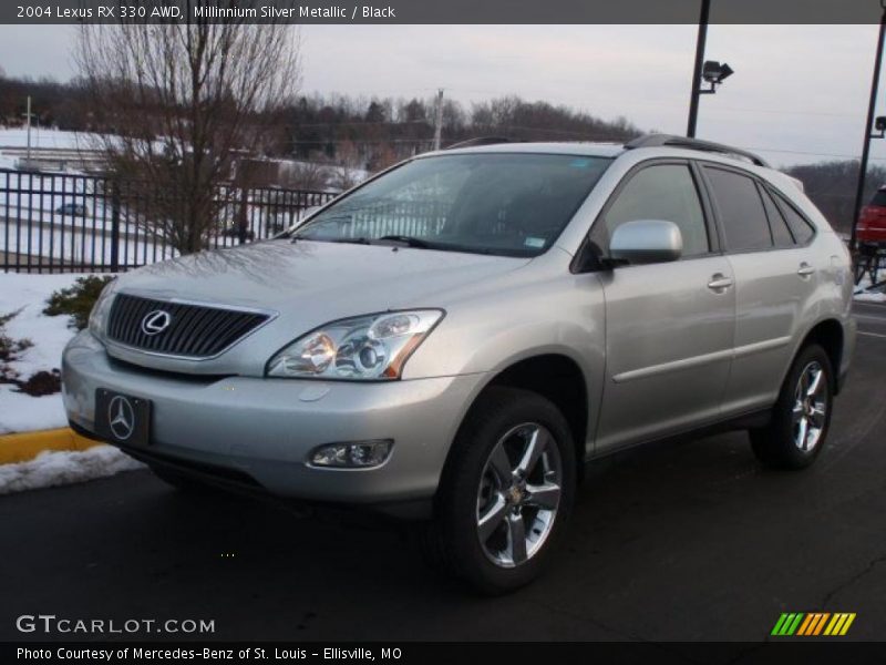 Millinnium Silver Metallic / Black 2004 Lexus RX 330 AWD