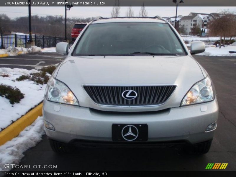 Millinnium Silver Metallic / Black 2004 Lexus RX 330 AWD