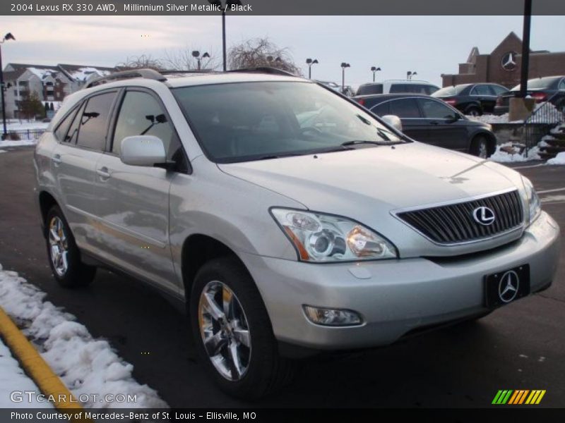 Millinnium Silver Metallic / Black 2004 Lexus RX 330 AWD