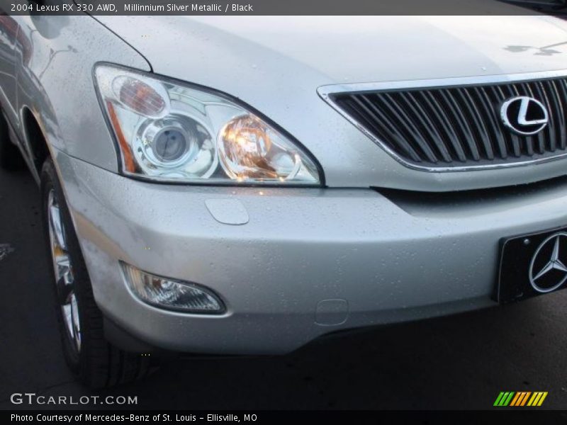 Millinnium Silver Metallic / Black 2004 Lexus RX 330 AWD