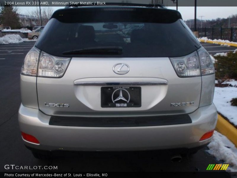 Millinnium Silver Metallic / Black 2004 Lexus RX 330 AWD