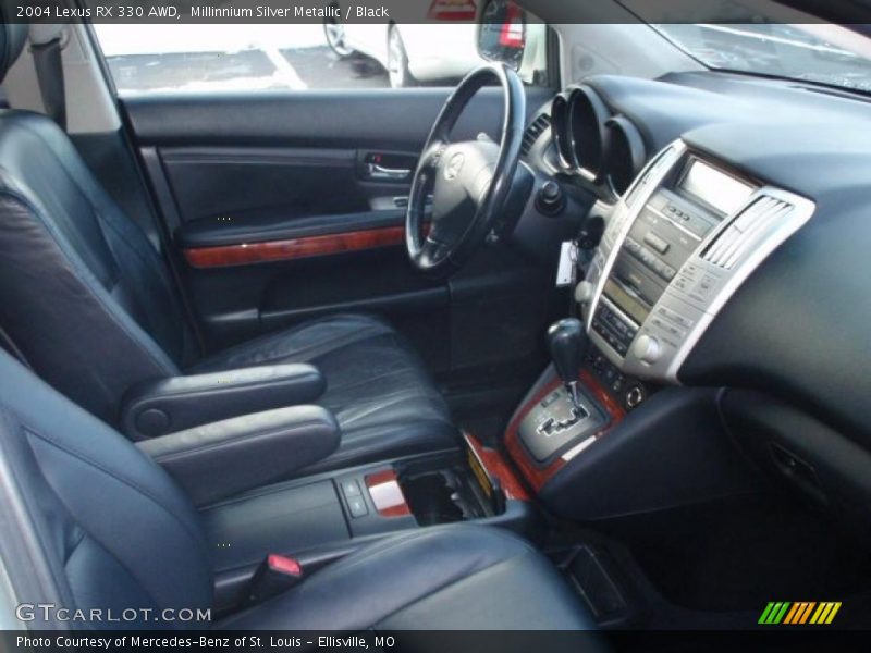 Millinnium Silver Metallic / Black 2004 Lexus RX 330 AWD