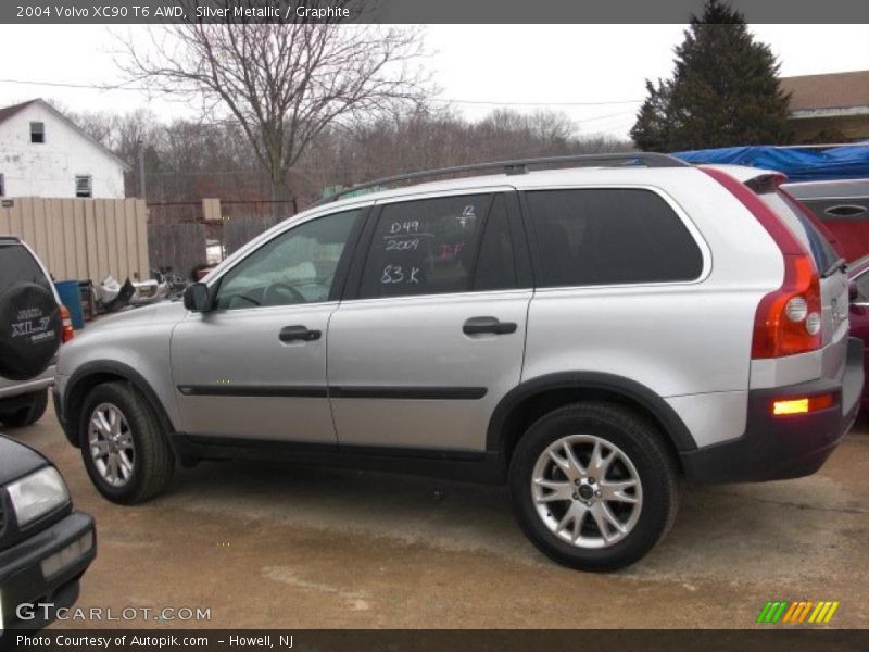 Silver Metallic / Graphite 2004 Volvo XC90 T6 AWD