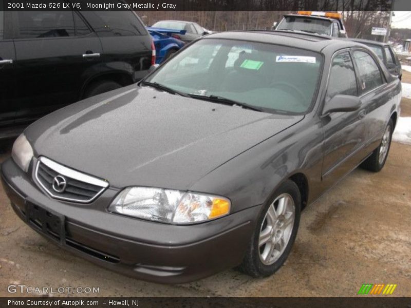 Moonlight Gray Metallic / Gray 2001 Mazda 626 LX V6