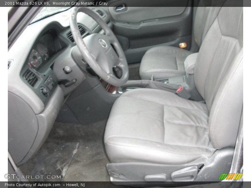 Moonlight Gray Metallic / Gray 2001 Mazda 626 LX V6