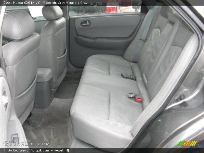 Moonlight Gray Metallic / Gray 2001 Mazda 626 LX V6