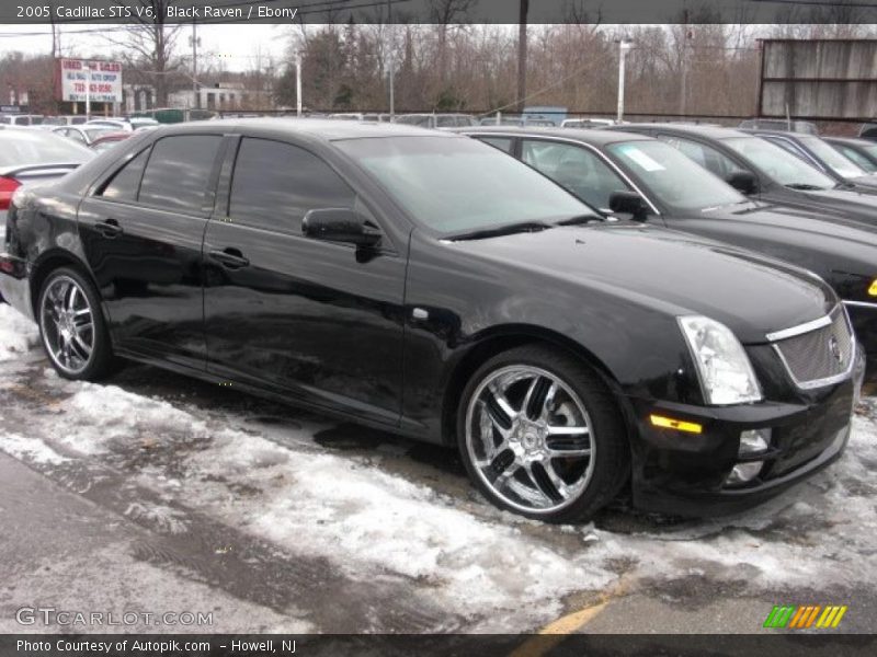 Black Raven / Ebony 2005 Cadillac STS V6