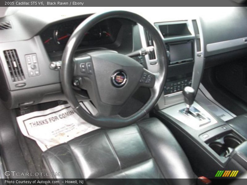 Black Raven / Ebony 2005 Cadillac STS V6
