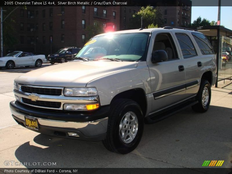 Silver Birch Metallic / Gray/Dark Charcoal 2005 Chevrolet Tahoe LS 4x4