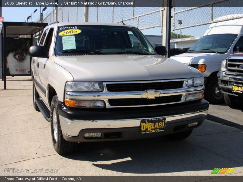 Silver Birch Metallic / Gray/Dark Charcoal 2005 Chevrolet Tahoe LS 4x4