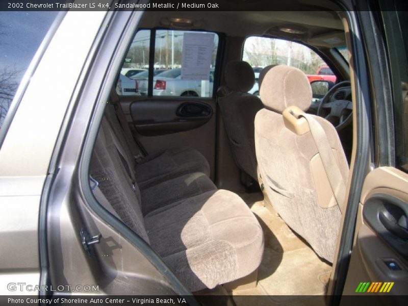 Sandalwood Metallic / Medium Oak 2002 Chevrolet TrailBlazer LS 4x4