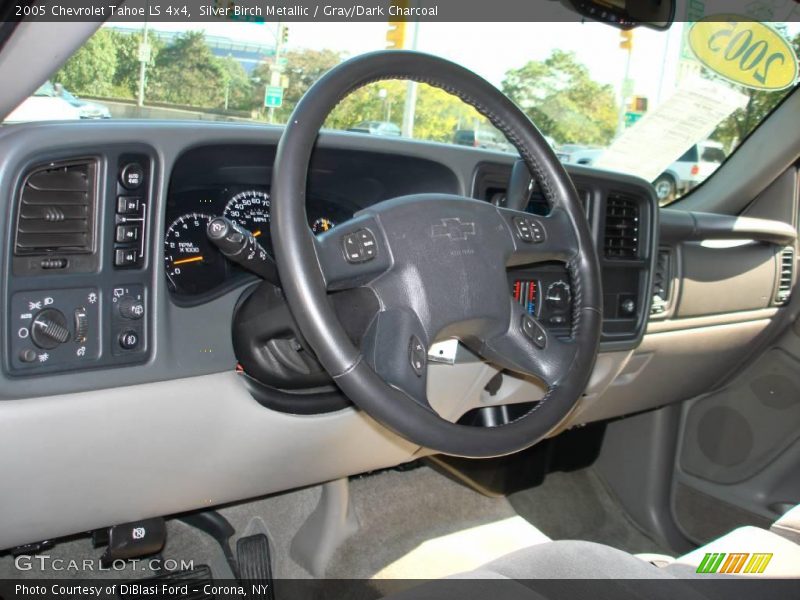 Silver Birch Metallic / Gray/Dark Charcoal 2005 Chevrolet Tahoe LS 4x4