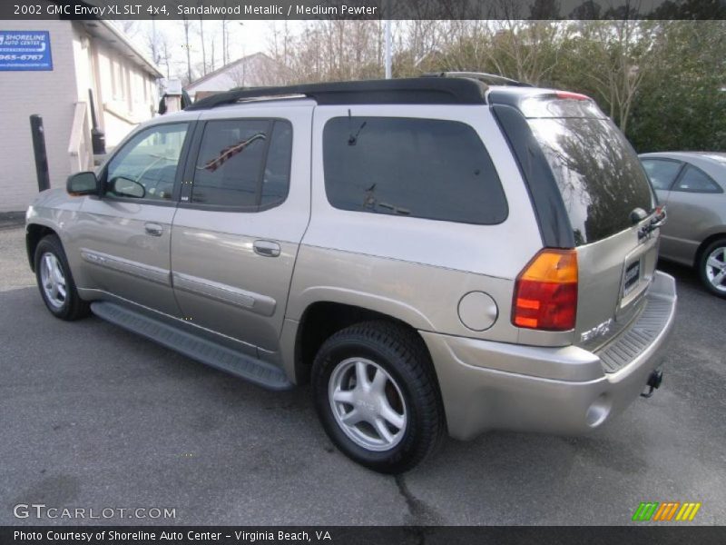 Sandalwood Metallic / Medium Pewter 2002 GMC Envoy XL SLT 4x4