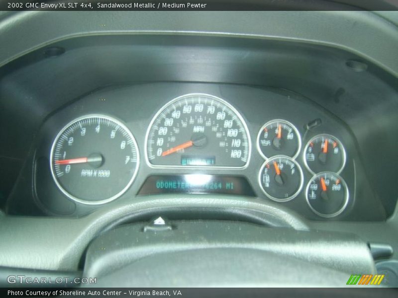 Sandalwood Metallic / Medium Pewter 2002 GMC Envoy XL SLT 4x4