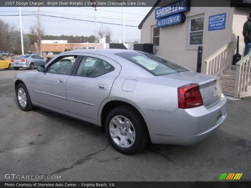 Bright Silver Metallic / Dark Slate Gray/Light Slate Gray 2007 Dodge Charger