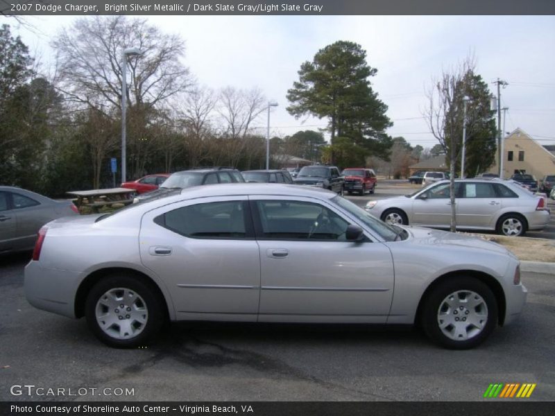 Bright Silver Metallic / Dark Slate Gray/Light Slate Gray 2007 Dodge Charger
