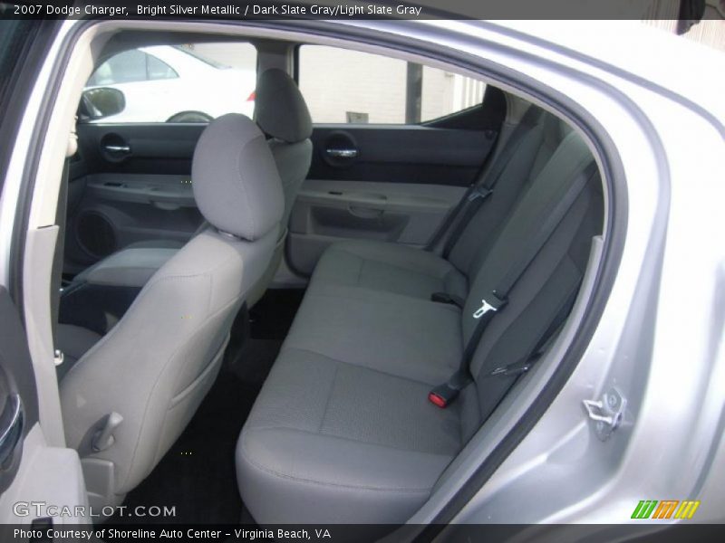Bright Silver Metallic / Dark Slate Gray/Light Slate Gray 2007 Dodge Charger