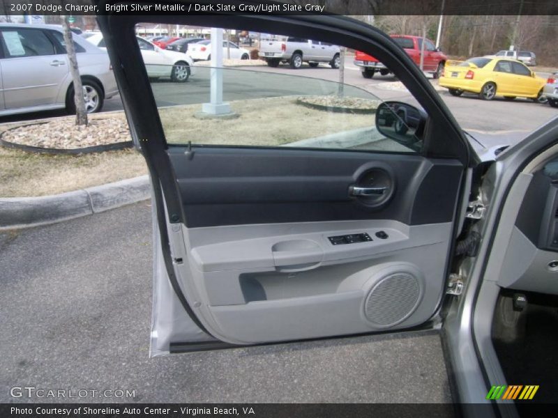 Bright Silver Metallic / Dark Slate Gray/Light Slate Gray 2007 Dodge Charger