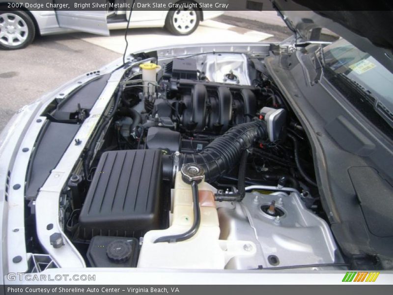 Bright Silver Metallic / Dark Slate Gray/Light Slate Gray 2007 Dodge Charger