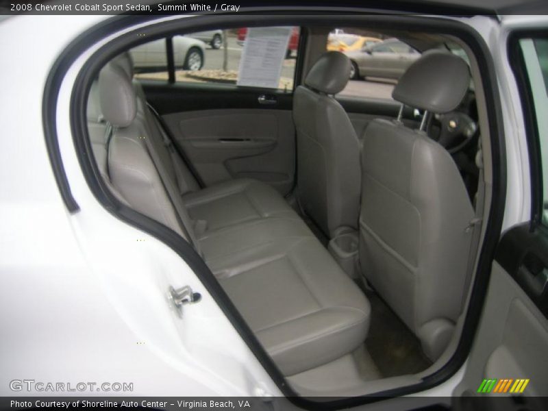 Summit White / Gray 2008 Chevrolet Cobalt Sport Sedan