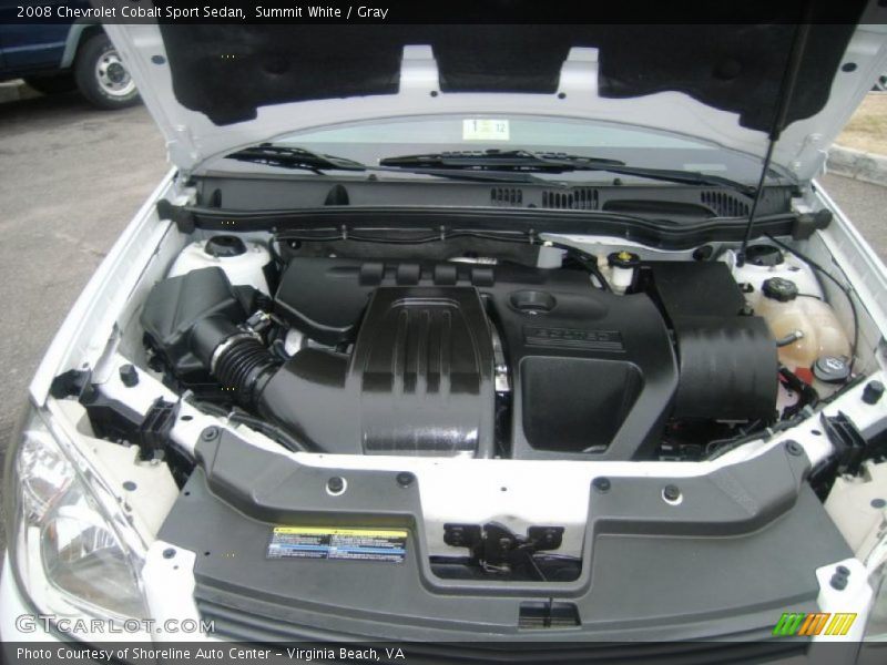 Summit White / Gray 2008 Chevrolet Cobalt Sport Sedan