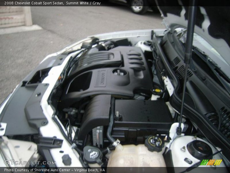 Summit White / Gray 2008 Chevrolet Cobalt Sport Sedan