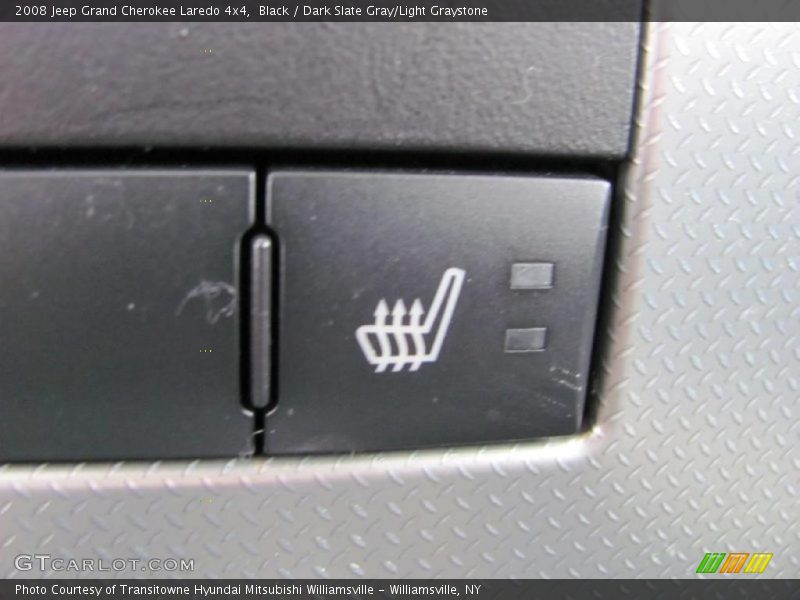 Black / Dark Slate Gray/Light Graystone 2008 Jeep Grand Cherokee Laredo 4x4