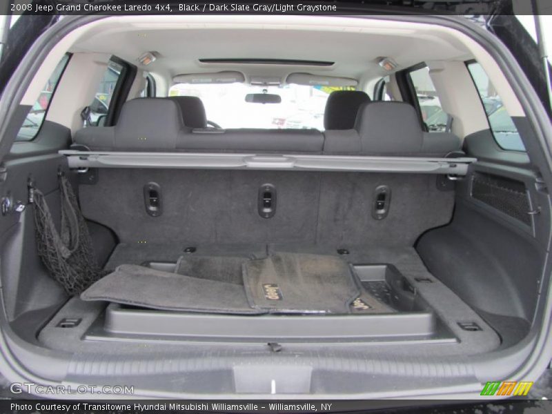 Black / Dark Slate Gray/Light Graystone 2008 Jeep Grand Cherokee Laredo 4x4