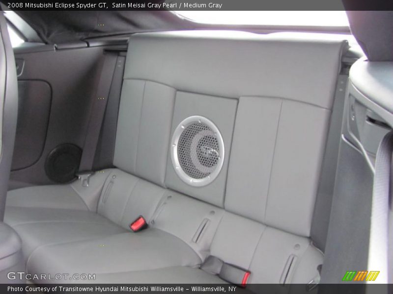 Satin Meisai Gray Pearl / Medium Gray 2008 Mitsubishi Eclipse Spyder GT