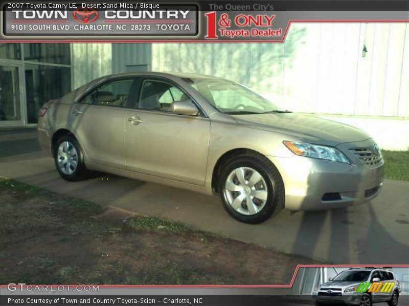 Desert Sand Mica / Bisque 2007 Toyota Camry LE