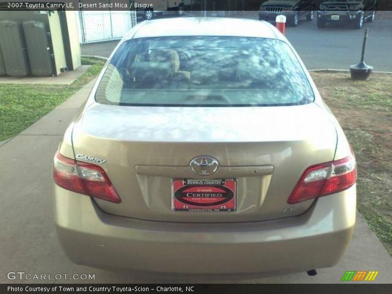 Desert Sand Mica / Bisque 2007 Toyota Camry LE